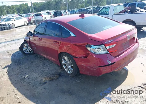 2019 Honda Accord Lx 1.5T from USA, damaged, VIN 1HGCV1F18KA104707